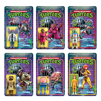 Pack of Teenage Mutant Ninja Turtles action figures